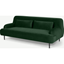 Picture of Giselle 2 Seater Sofa, Pine Green Velvet