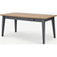 Picture of Ralph 6 - 8 seat Extending Dining table, Oak and Charcoal