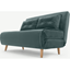 Picture of Haru Small Sofa Bed, Marine Green Velvet