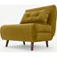 Picture of Haru Single Sofa Bed, Vintage Gold Velvet