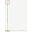 Picture of Ilaria Single Floor Lamp, Pink and Brass