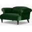 Picture of Claudia Loveseat, Forest Green Velvet