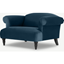 Picture of Claudia Loveseat, Midnight Blue Velvet