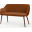 Picture of Lule Dining Bench, Rust Velvet
