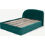 Picture of Margot King Size Ottoman Storage Bed, Seafoam Blue Velvet