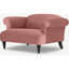 Picture of Claudia Loveseat, Old Rose Velvet