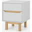 Picture of Jayden Bedside Table, Grey & Oak