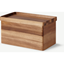 Picture of Clover Acacia Wood Bread Bin, Natural