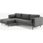 Picture of Harlow Left Hand Facing Chaise End Sofa, Elite Grey