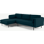 Picture of Harlow Left Hand Facing Chaise End Sofa, Elite Teal