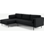 Picture of Harlow Left Hand Facing Chaise End Sofa, Elite Slate