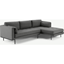 Picture of Harlow Right Hand Facing Chaise End Sofa, Elite Grey