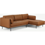 Picture of Harlow Right Hand Facing Chaise End Sofa, Denver Tan Leather