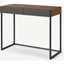 Picture of Hopkins Compact Desk, Walnut Effect & Grey