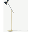 Picture of Keeva Floor Lamp, Navy & Brushed Brass