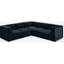 Picture of Juno 5 Seater Sofa Corner Group, Twilight Blue Velvet