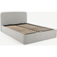 Picture of MADE Essentials Besley King Size Ottoman Storage Bed, Hail Grey