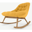 Picture of Kolton Rocking Chair, Yolk Yellow