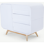 Picture of Esme Compact Sideboard, Ash and White