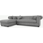 Picture of Branagh Left Hand Facing Chaise End Corner Sofa, Pearl Grey
