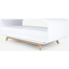Picture of Esme Coffee Table With Two Drawers, White and Ash