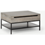 Picture of Lomond Lift Top Coffee Table with Storage, Grey washed mango wood