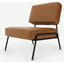 Picture of Knox Accent Armchair, Russet Brown Leather