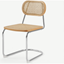 Picture of Leora Dining Chair, Cane & Chrome