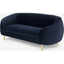 Picture of Trudy 2 Seater Sofa, Royal Blue Velvet