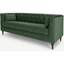 Picture of Flynn 3 Seater Sofa, Elm Green Velvet