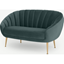 Picture of Primrose 2 seater sofa, Marine Green Velvet