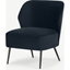 Picture of Topeka Accent Armchair, Twilight Blue Velvet