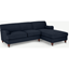 Picture of Orson Right Hand Facing Chaise End Sofa, Dark Blue Weave