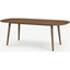 Picture of Edelweiss 6-8 Seat Oval Extending Dining Table, Walnut and Black