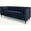Picture of Flynn 3 Seater Sofa, Sapphire Blue Velvet