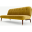 Picture of Margot Click Clack Sofa Bed, Vintage Gold Velvet