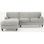 Picture of Orson Left Hand Facing Chaise End Corner Sofa, Chic Grey