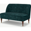 Picture of Harpo 2 Seater Sofa, Nile Blue Velvet