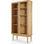 Picture of Liana Glass Woven Cabinet, Ash and Rattan