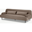 Picture of Giselle 3 Seater Sofa, Taupe Corduroy Velvet