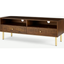 Picture of Hedra TV Stand, Mango wood and Brass