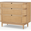 Picture of Liana Chest of Drawers, Ash & Rattan