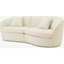 Picture of Reisa 3 Seater Sofa, Whitewash Boucle