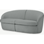 Picture of Reisa 2 Seater Sofa, Steel Boucle