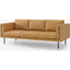 Picture of Savio 3 Seater Sofa, Chalk Tan Leather