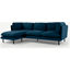 Picture of Wes 3 Seater Chaise End Corner Sofa, Elite Teal