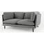 Picture of Wes 2 Seater Sofa, Elite  Grey