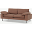 Picture of Fallyn Large 2 Seater Sofa, Nubuck Brown Leather