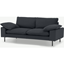 Picture of Fallyn Large 2 Seater Sofa, Nubuck Carbon Leather