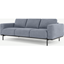 Picture of Jarrod 3 Seater Sofa, Washed Blue Cotton
